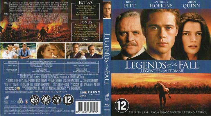 legends of the fall (blu-ray) nieuw, Cd's en Dvd's, Blu-ray, Zo goed als nieuw, Drama, Ophalen of Verzenden