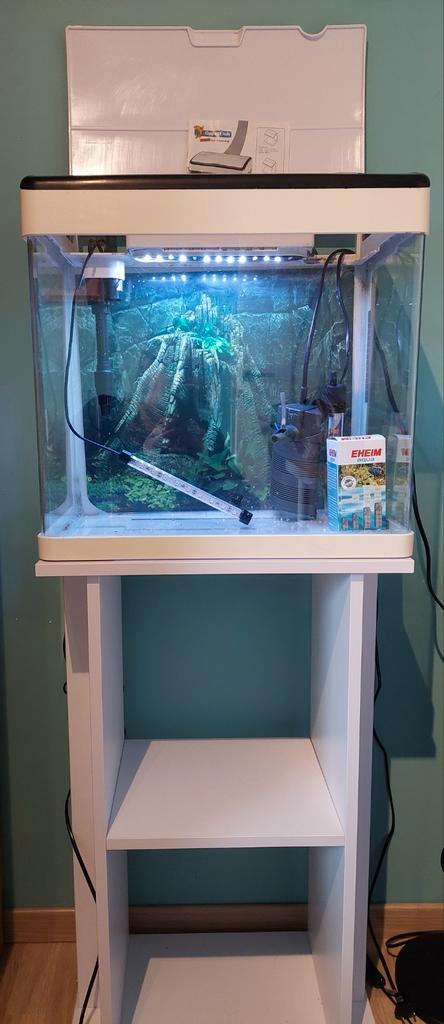 Leeg aquarium 50l lekvrij incl meubel, Dieren en Toebehoren, Vissen | Aquaria en Toebehoren, Gebruikt, Ophalen
