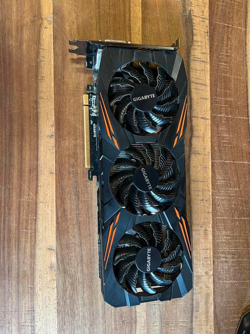 Gigabyte Gaming GeForce GTX 1070 Ti 8 GB GDRR5 256-bit, Computers en Software, Videokaarten, Zo goed als nieuw, HDMI, Ophalen of Verzenden