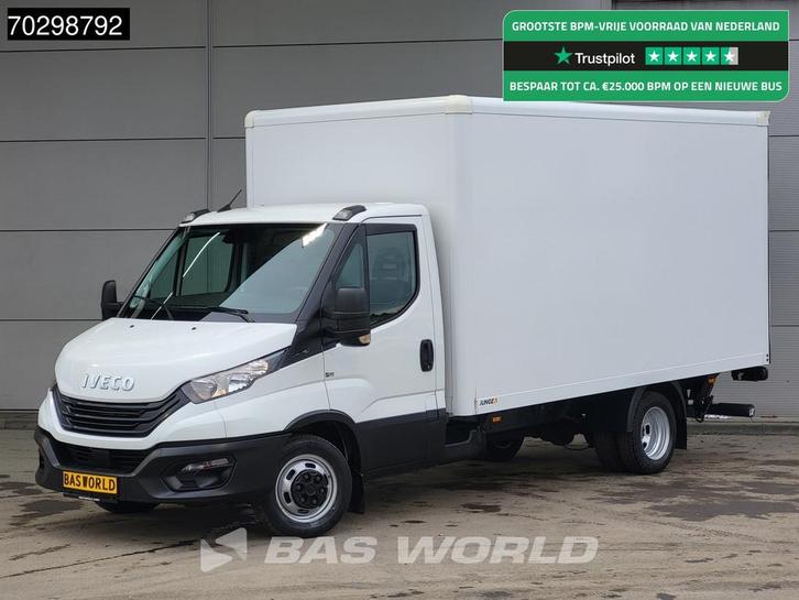 Iveco Daily 35C16 Laadklep Dubbellucht Bakwagen 160PK Airco, Auto's, Bestelwagens en Lichte vracht, Bedrijf, Te koop, Airconditioning