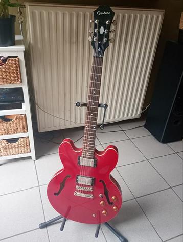 Epiphone dot cherry in zeer goede staat, Enlèvement, Epiphone