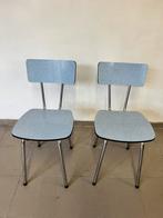 2 vintage stoelen, Huis en Inrichting, Stoelen, Ophalen, Gebruikt