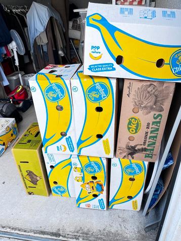 Bananen dozen, Enlèvement, Utilisé