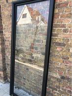 deur steel look glas glazen deur, Ophalen, Gebruikt, Glas, Binnendeur