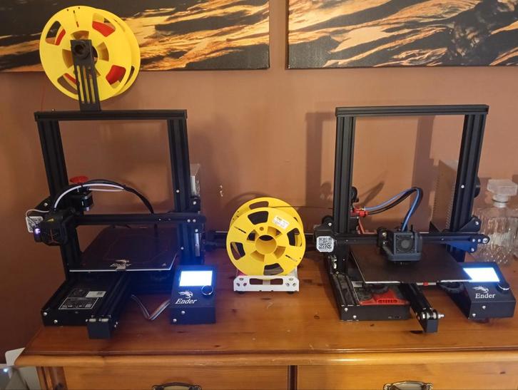 2 creality Ender 3d printers, Computers en Software, 3D Printers, Ophalen