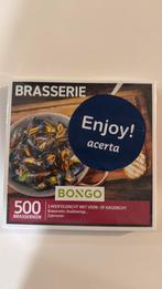 Cadeaubon BONGO, Tickets en Kaartjes, Twee personen, Cadeaubon