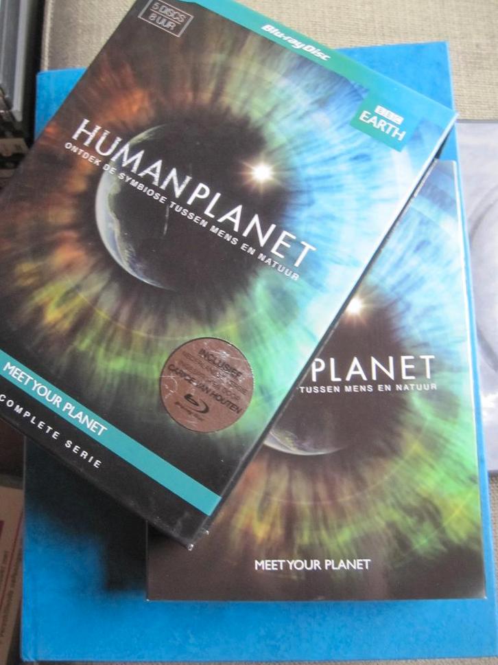 Human Planet: De complete serie (5 disc) BLU-RAY, Cd's en Dvd's, Blu-ray, Zo goed als nieuw, Documentaire en Educatief, Boxset