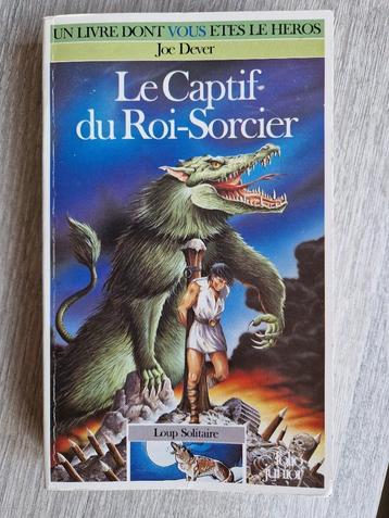 Ldvelh Le Captif du Roi-Sorcier Loup Solitaire 14 Livre dont beschikbaar voor biedingen
