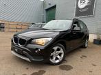 BMW X1 18d/ Automaat/ Getik in de motor/ Export of Handel, Auto's, Achterwielaandrijving, Zwart, 4 cilinders, USB