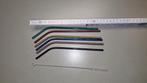 6 metalen rietjes met schoonmaak borsteltje, Enlèvement ou Envoi, Neuf