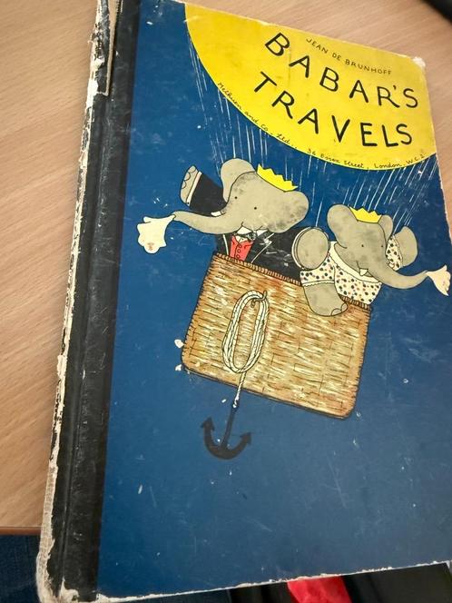 Babar's Travels Hardcover — Import, 1953 - Engels, Antiek en Kunst, Curiosa en Brocante, Ophalen