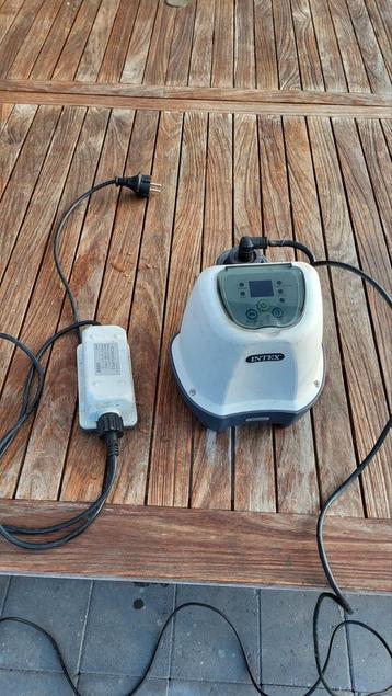 Intex zoutsysteem Qs200 met 20kg zout, Tuin en Terras, Ophalen, Gebruikt