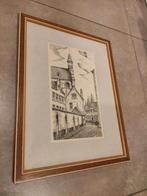 1978 : LIER - BEGIJNHOF, Antiek en Kunst, Kunst | Litho's en Zeefdrukken, Ophalen