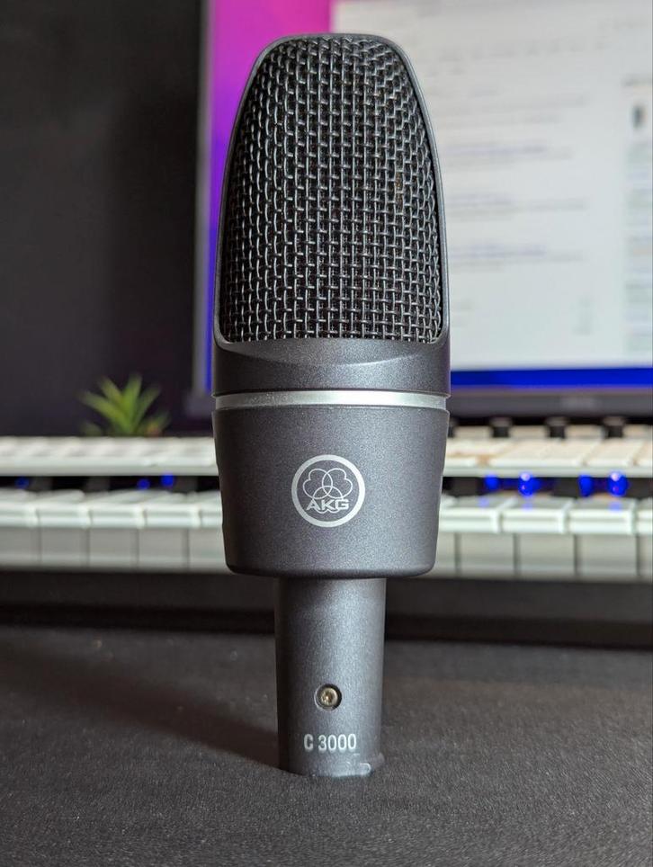 AKG C 3000 studiomicrofoon, Muziek en Instrumenten, Microfoons, Gebruikt, Studiomicrofoon, Ophalen of Verzenden
