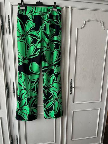 Joseph Ribkoff broek blauw/ groen