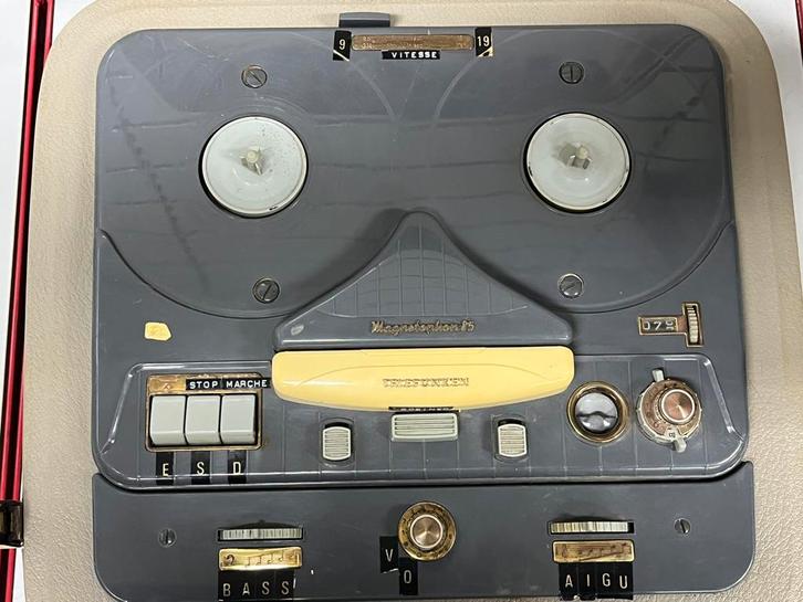 Telefunken 85 bandrecorder - vintage eind jaren 50, Audio, Tv en Foto, Bandrecorder, Bandrecorder, Ophalen