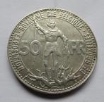 België 50 frank 1935 FRANS Wereldtentoonstelling poss. B, Postzegels en Munten, Verzenden, België, Zilver