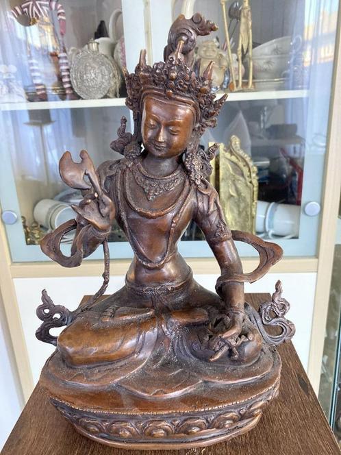 Bronze Standbeeld Dorje Sempa Vajrasattva, Antiek en Kunst, Antiek | Brons en Koper, Brons, Ophalen of Verzenden