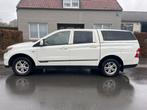 Pick UP sport ssangyong action 4x4 utilitaire 5pl euro5, Euro 5, Stof, Zwart, 4 cilinders