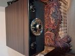 Victrola platenspeler met radio en collectie platen, Ophalen, Zo goed als nieuw, Platenspeler