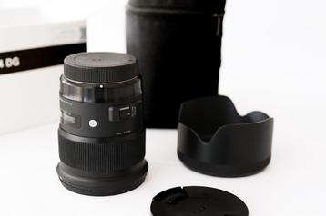 Sigma 50mm F/1.4 DG HSM Art Canon EF  beschikbaar voor biedingen
