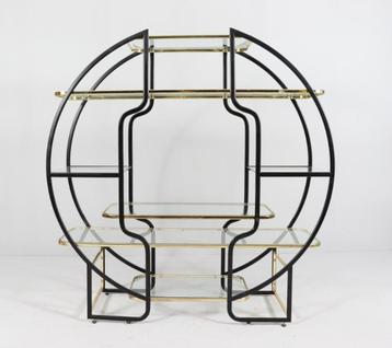 Luxe Etagère Hollywood Regency beschikbaar voor biedingen