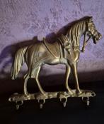 Bronskleurige wandhanger paard, Enlèvement ou Envoi, Bronze
