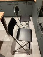 2x chaises de bar IKEA Franklin (63cm), Huis en Inrichting, Barkrukken, Ophalen, Gebruikt