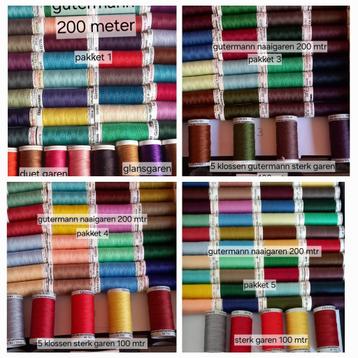 45 ou 50 nouvelles bobines Gutermann 100.-, frais de port co disponible aux enchères