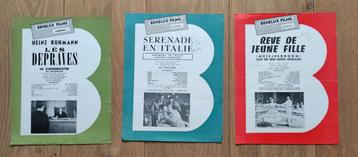 3x BENELUX FILMS - persfolders beschikbaar voor biedingen