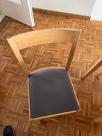 Table double allongés + 6 chaises, Utilisé