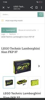 Lego Technic sian, Hobby en Vrije tijd, Modelbouw | Auto's en Voertuigen, Ophalen, Nieuw, Auto