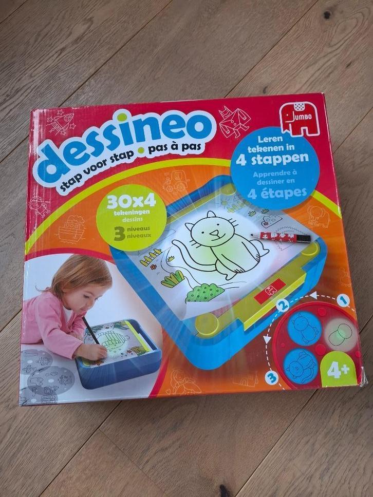 Jumbo - Dessineo - Leren Tekenen - Hobbypakket - Educatief s, Kinderen en Baby's, Speelgoed | Educatief en Creatief, Gebruikt