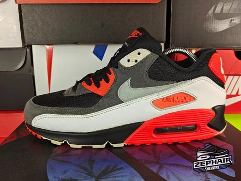 Nike Air Max 90 'Reverse Infrared' EU44 2015, Kleding | Heren, Schoenen, Gedragen, Sneakers, Zwart, Ophalen of Verzenden