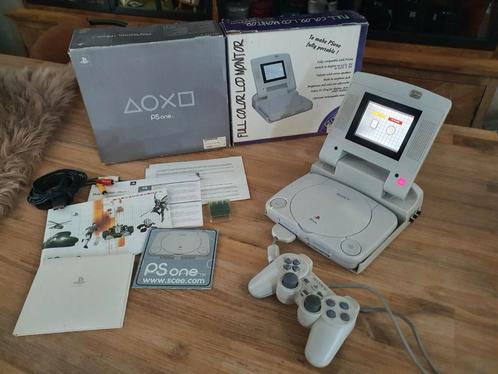 Playstation psone + lcd all in one setup RARE, Games en Spelcomputers, Games | Sony PlayStation 1, Zo goed als nieuw, Ophalen