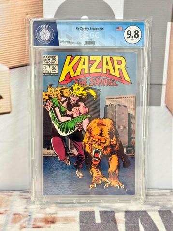 Ka-Zar kazar the Savage 1983 Grade 9.8 EGC Marvel Comics beschikbaar voor biedingen