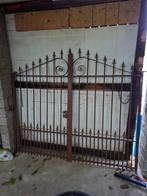 Gebruikte draaipoort – 2790 mm breed (incl. palen), Ophalen, Zo goed als nieuw, Draaipoort