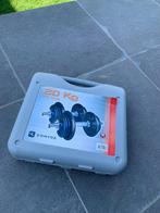 Domyos Set dumbell halters 20 kg, Sport en Fitness, Ophalen, Zo goed als nieuw, Halterset