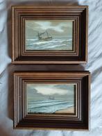 Set ingelijste schilderijtjes, Enlèvement