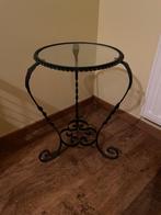 Gietijzeren tafeltje, Ophalen