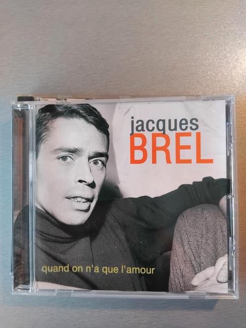 Cd. Jacques Brel. Quand on n'a que l'amour., Cd's en Dvd's, Cd's | Verzamelalbums, Zo goed als nieuw, Ophalen of Verzenden