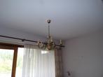 Koperen luchter, Huis en Inrichting, Lampen | Kroonluchters, Ophalen, Zo goed als nieuw, Metaal, Klassiek