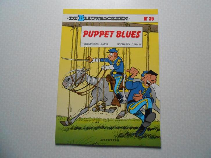 De blauwbloezen 39 Puppet Blues 1997  1 ste druk., Boeken, Stripverhalen, Nieuw, Eén stripboek, Ophalen of Verzenden