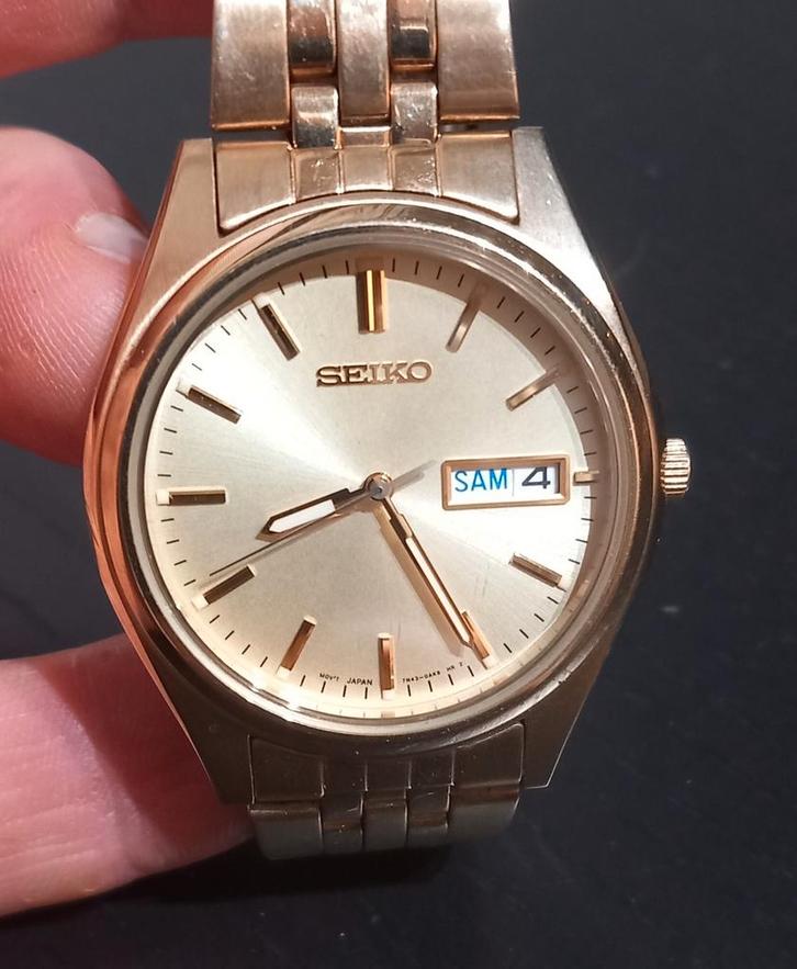 Montre Seiko 40 euros, Handtassen en Accessoires, Horloges | Heren, Seiko, Ophalen of Verzenden