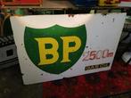 BP emaillebord groot XXL, Ophalen, Gebruikt, Reclamebord