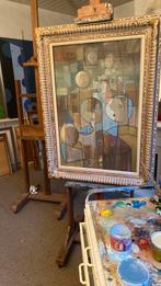 Schilderij olieverf, Antiek en Kunst, Antiek | Spiegels, Ophalen