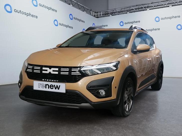 Dacia Sandero 1.0 TCe Stepway Expression 90HP CVT, Auto's, Dacia, Bedrijf, Sandero, Airbags, Bluetooth, Boordcomputer, Centrale vergrendeling
