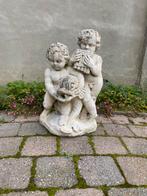 Stenen beeld/fontein, Tuin en Terras, Ophalen, Gebruikt, Steen, Mensenbeeld