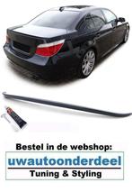 Spoiler Achterklep Glans Zwart Voor Bmw 5 Serie E60, Verzenden