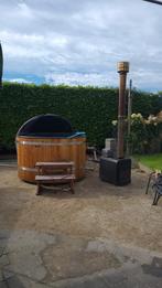 Houtgestookte hottub 180cm, compleet en in goede staat, Ophalen, Zo goed als nieuw